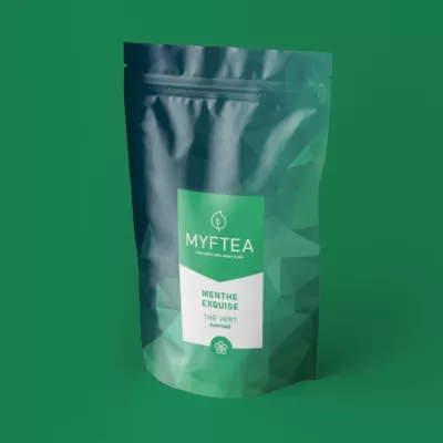 thé vert menthe poivrée