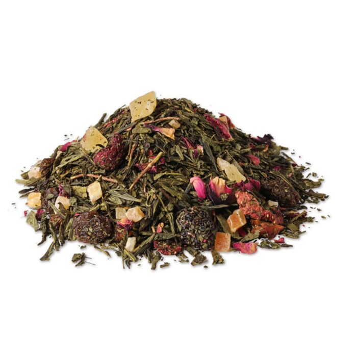 thé vert cerise
