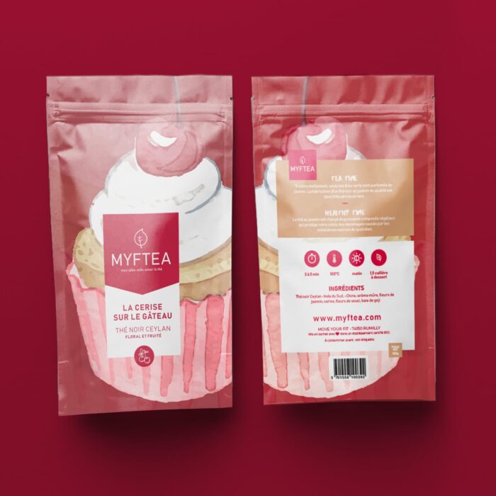 thé noir cerise jasmin