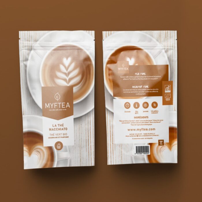 latte thé machiatto