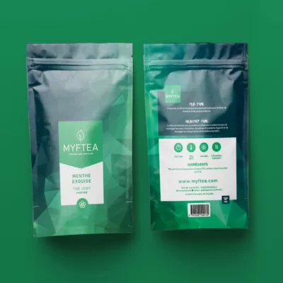 thé vert menthe poivrée