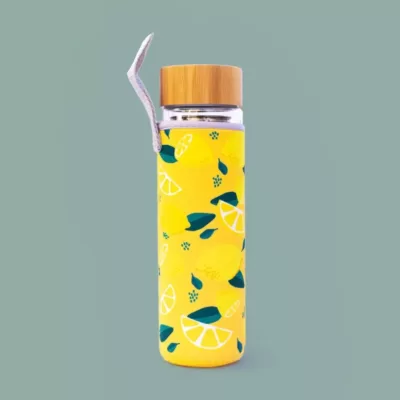 gourde infuseur thé citron