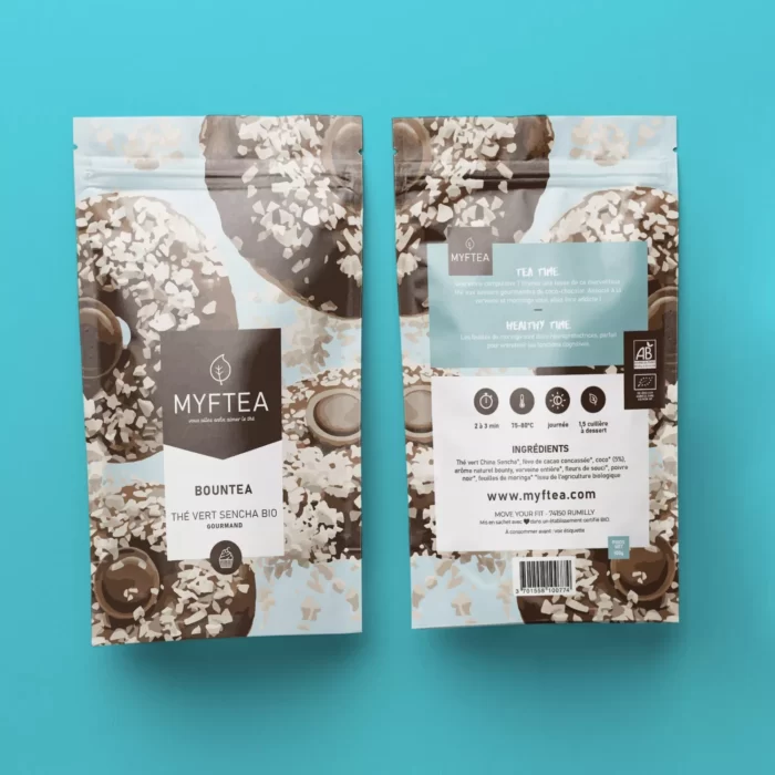 thé vert bio cacao coco rapée