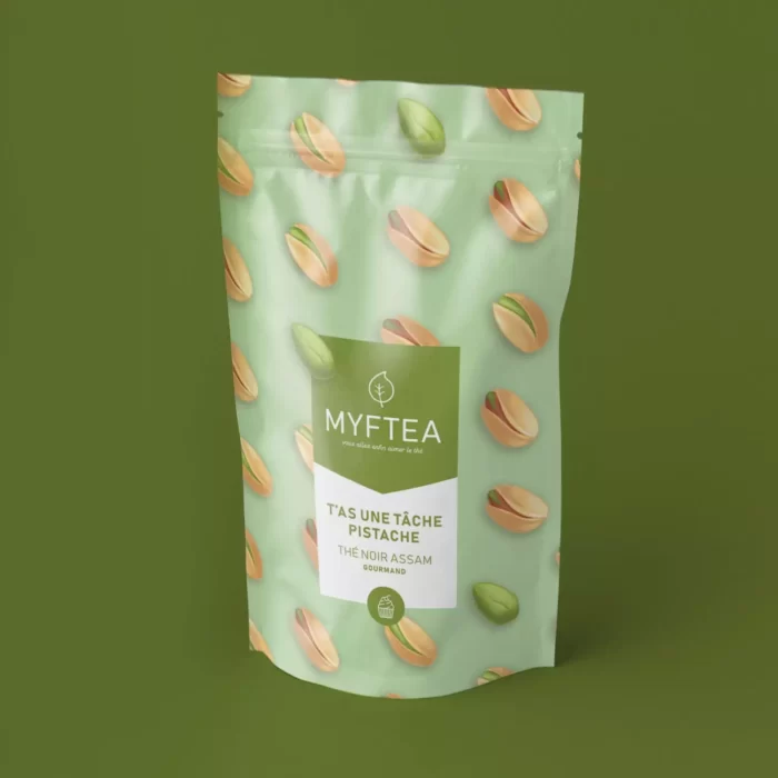 thé noir bio saveur pistache