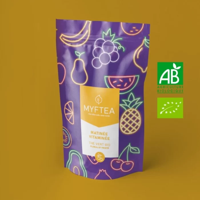 thé vert matin BIO baie de goji