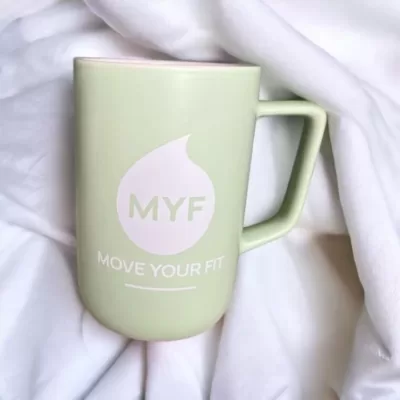 Mug vert pastel Move Your Fit