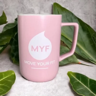 Mug rose pastel Move Your Fit