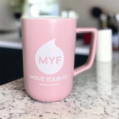 Mug rose pastel Move Your Fit